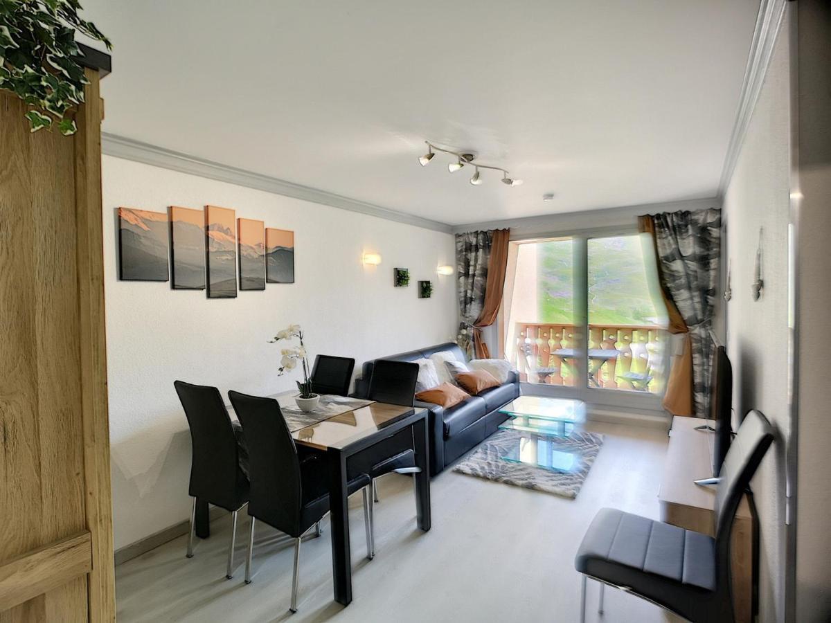 Charmant 3 Pieces Renove, Ski Aux Pieds, Balcon Sud, 6 Pers. - Les Bruyeres, Res. Valmonts, 3 Flocons Or - Fr-1-178-322 サン・マルタン・ド・ベルヴィル エクステリア 写真