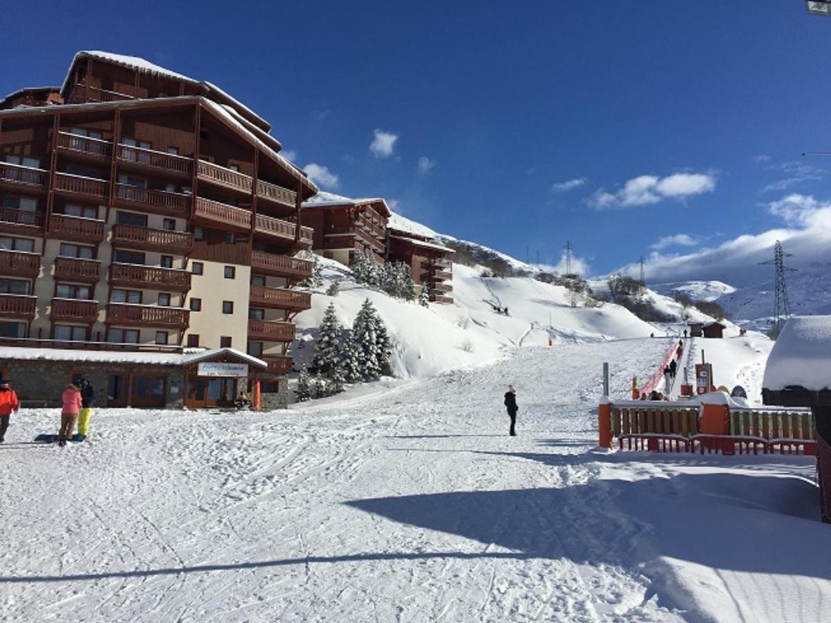 Charmant 3 Pieces Renove, Ski Aux Pieds, Balcon Sud, 6 Pers. - Les Bruyeres, Res. Valmonts, 3 Flocons Or - Fr-1-178-322 サン・マルタン・ド・ベルヴィル エクステリア 写真
